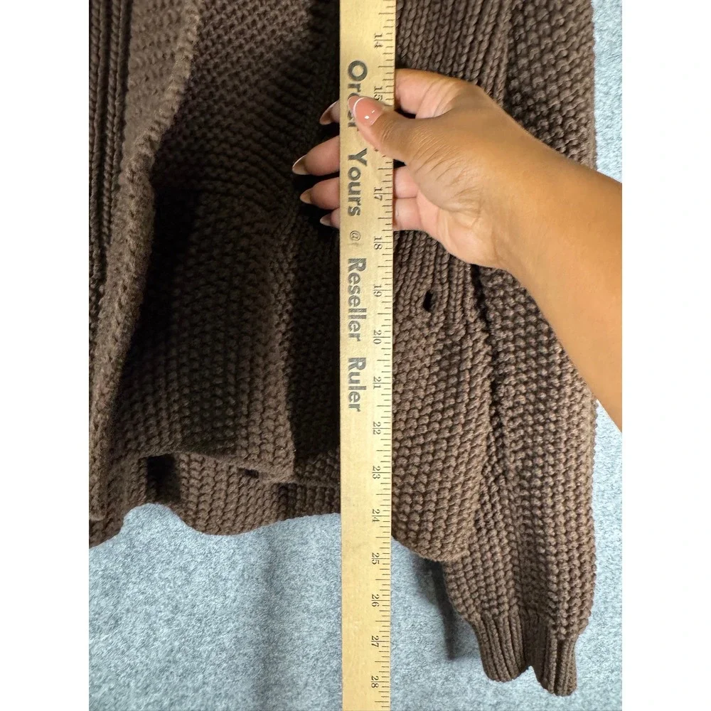 Lauren Ralph Lauren Brown Cardigan Sweater
Cotton. - Picture 5 of 7